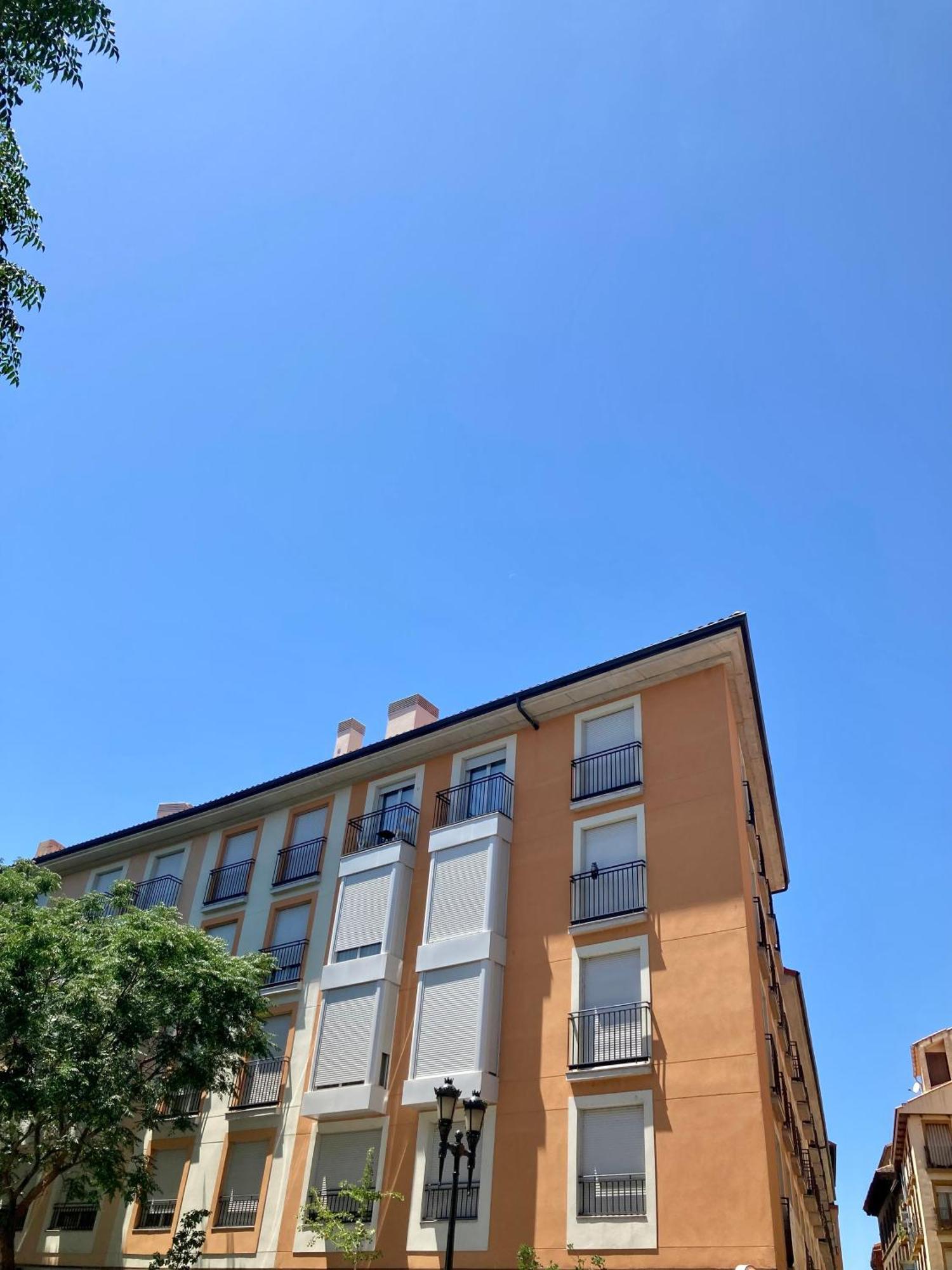 Apartamento centro con parking privado Saragoça Exterior foto