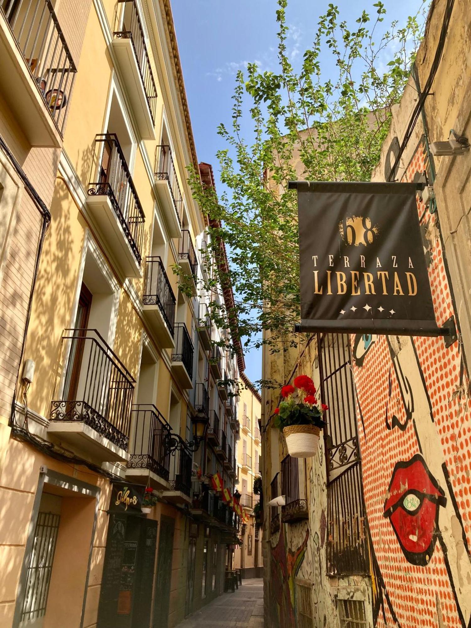 Apartamento centro con parking privado Saragoça Exterior foto
